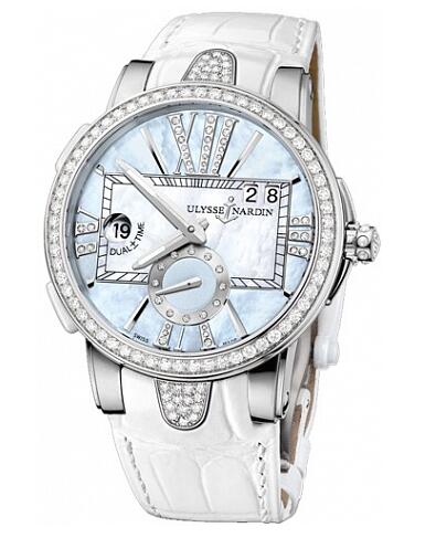 Ulysse Nardin Dual Time Lady 243-10B / 393 watch copy